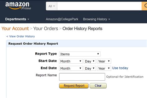 Manage Your Browsing History. . Download amazon order history